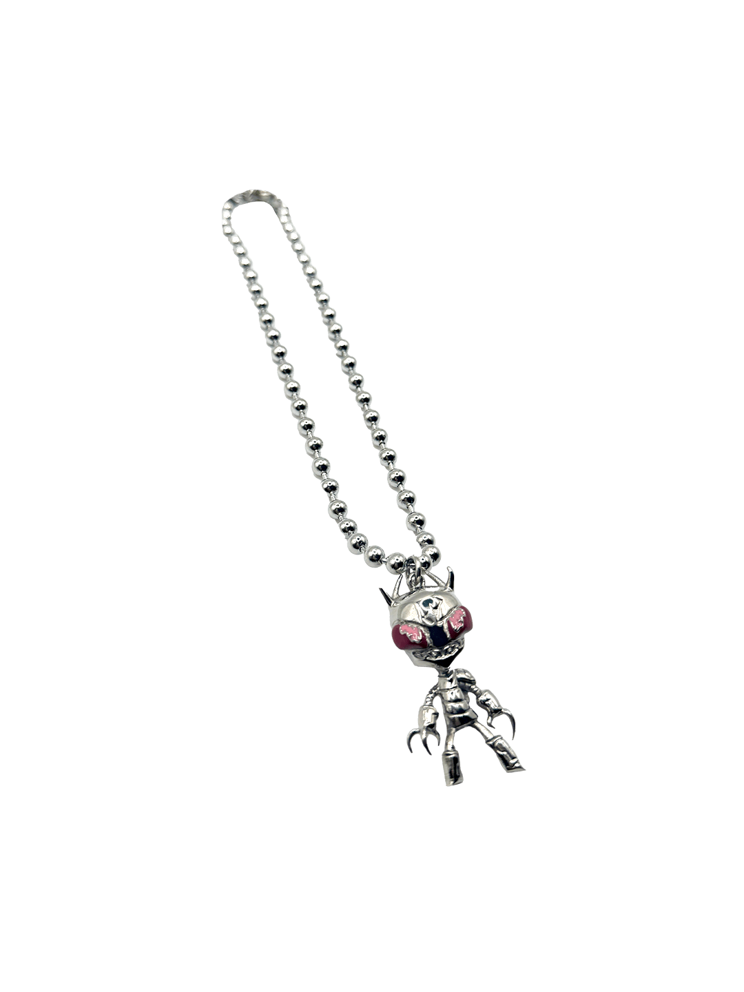 MSUD.CO 18" Inch Chain / Silver INVADER NECKLACE