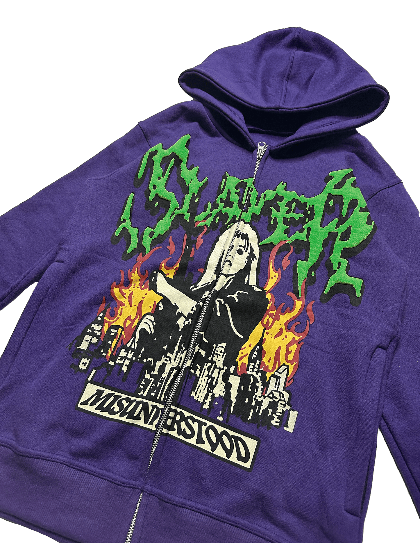 MSUD.CO Slayer Zipup (Violet)