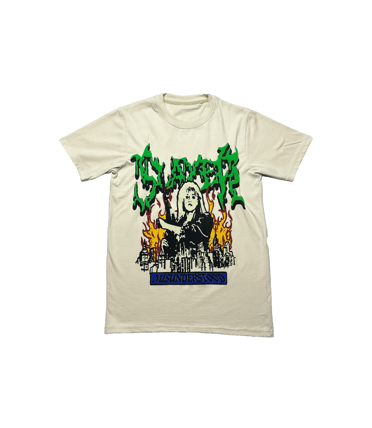 MSUD.CO T-shirt S / Cream Slayer Tee (Cream)