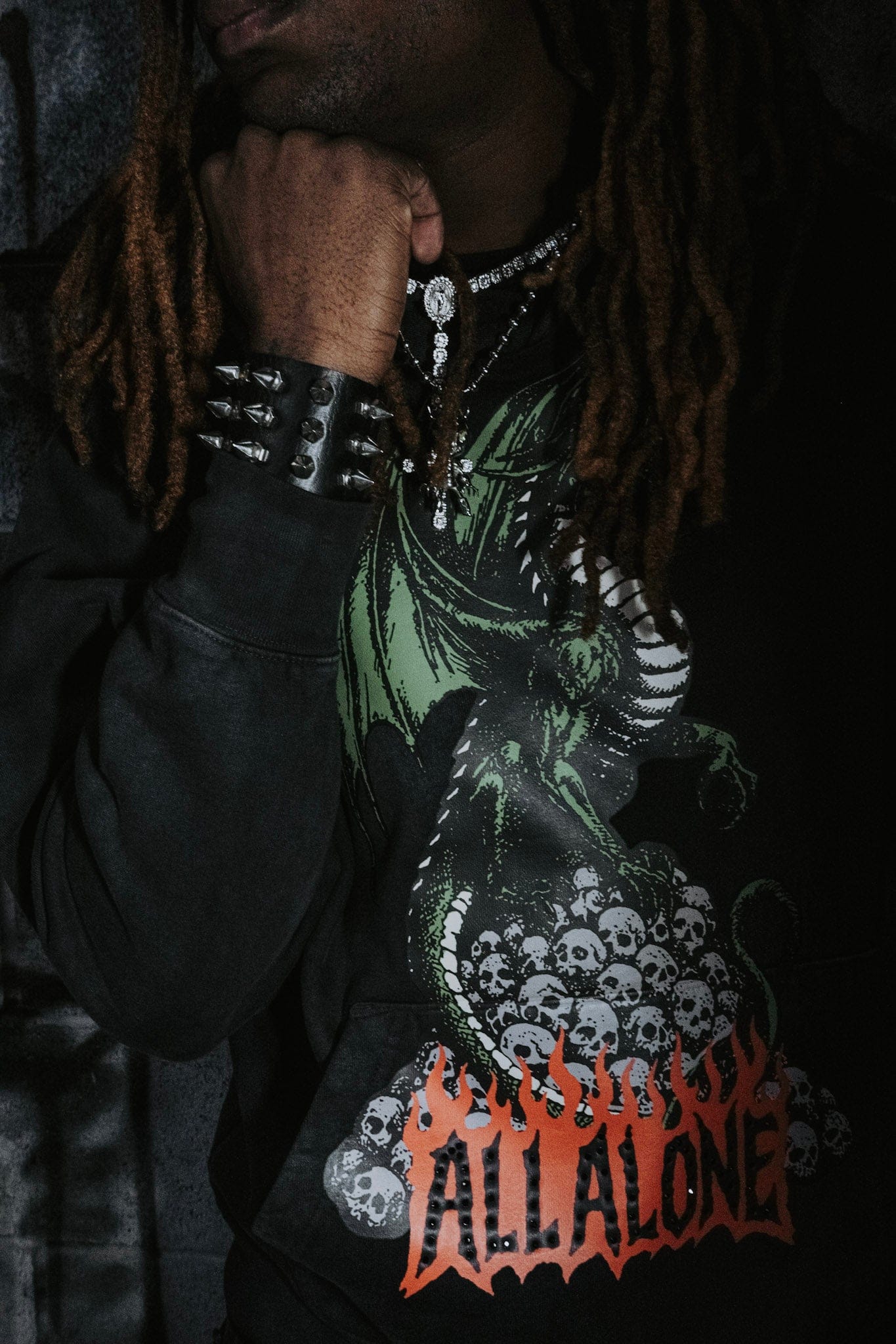 MSUD.CO Hoodie ALL ALONE