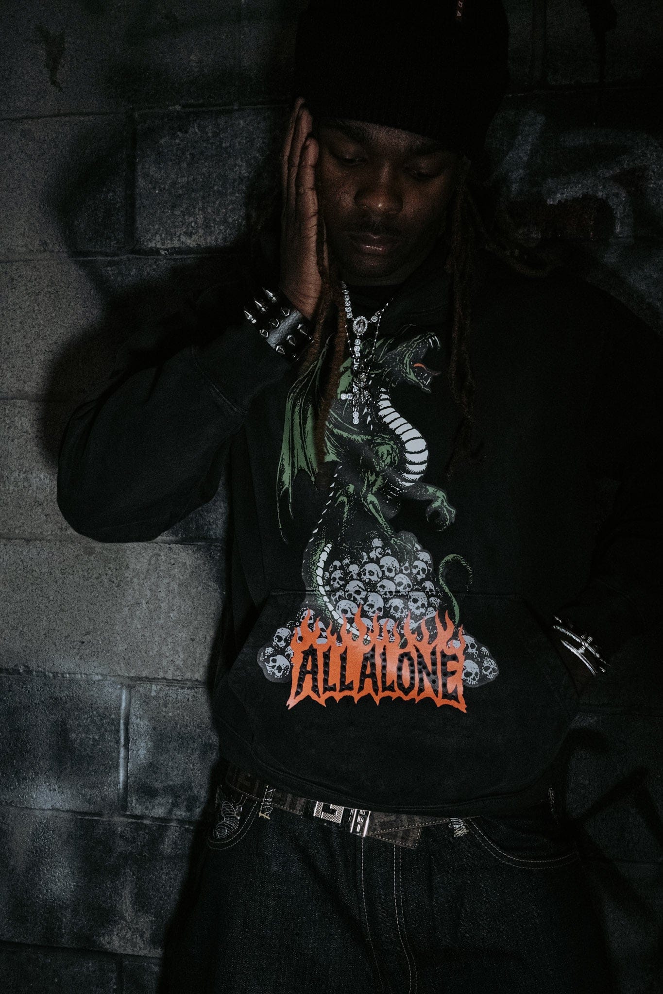 MSUD.CO Hoodie ALL ALONE