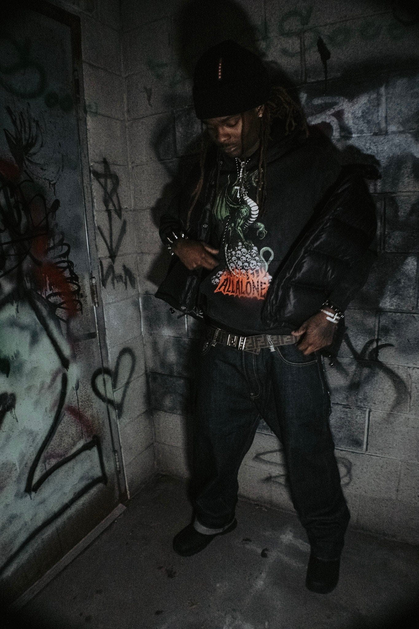 MSUD.CO Hoodie ALL ALONE