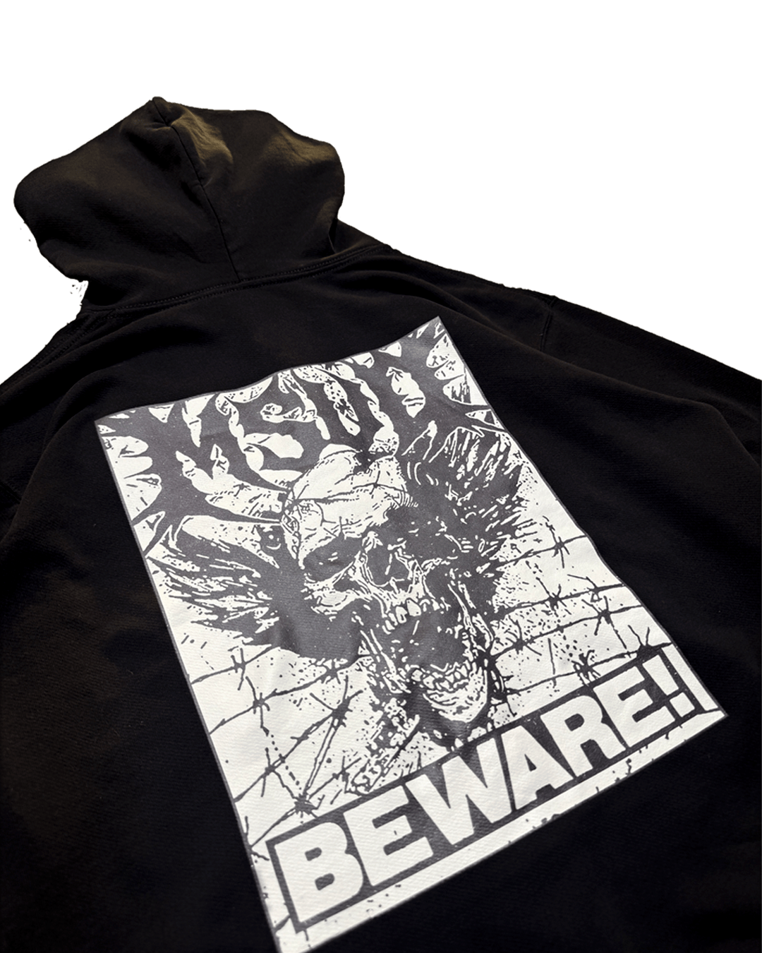 MSUD.CO Hoodie BEWARE ZIP UP