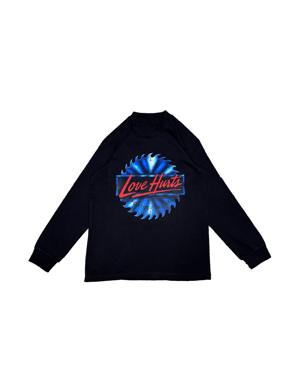 MSUD.CO Longsleeve S / Black LOVE HURTS
