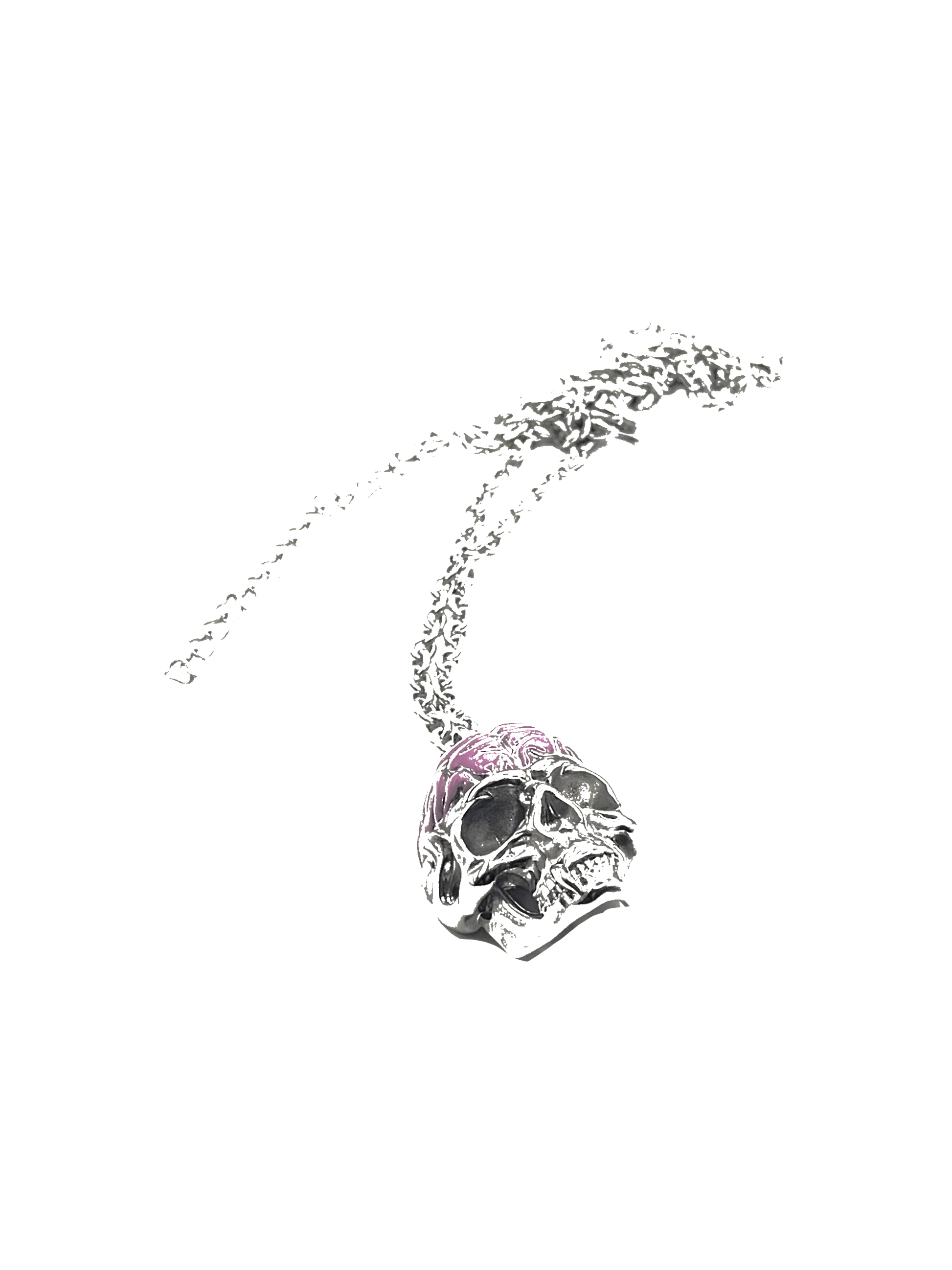 MSUD.CO Necklace 20" Inch Chain / Silver HEADACHE NECKLACE