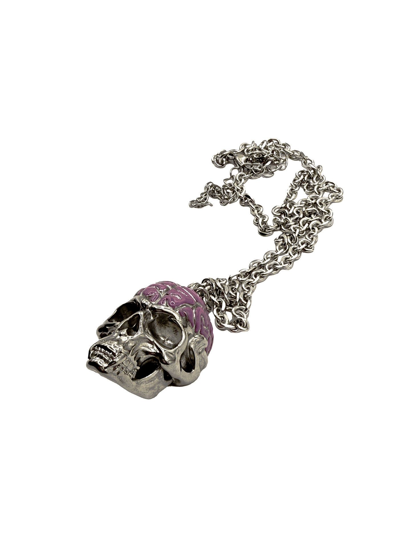 MSUD.CO Necklace 20" Inch Chain / Silver HEADACHE NECKLACE