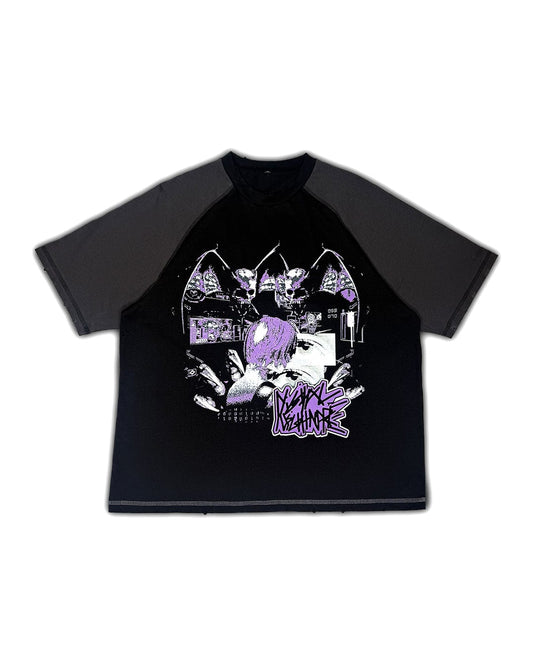 MSUD.CO T-shirt S / Black NIGHTMARE