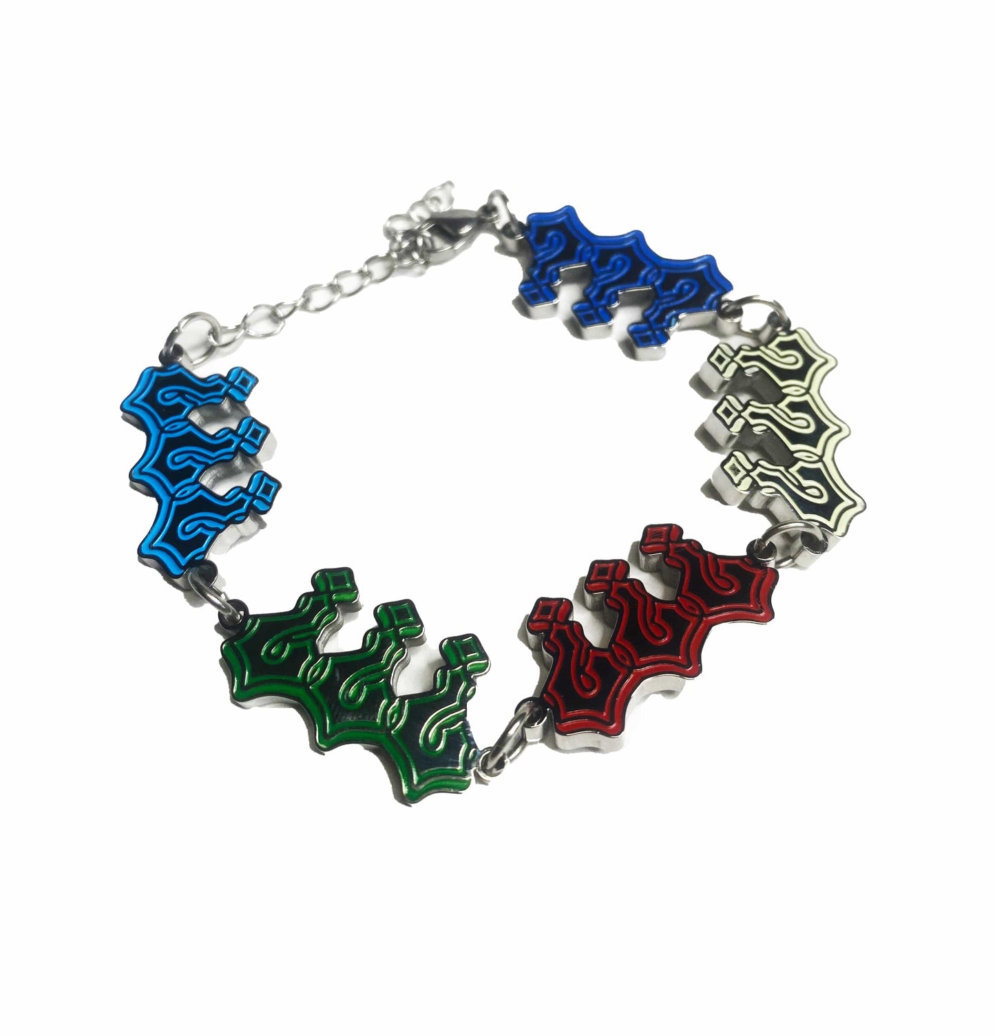 Multicolor Logo Bracelet